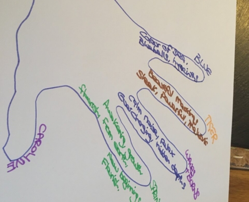 Caroline Gordon Hand Poem