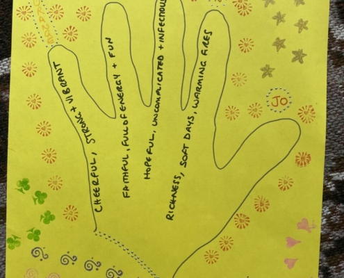 Hand poem Jo Cowan