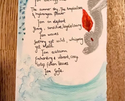 Suzie Beresford Hand Poem